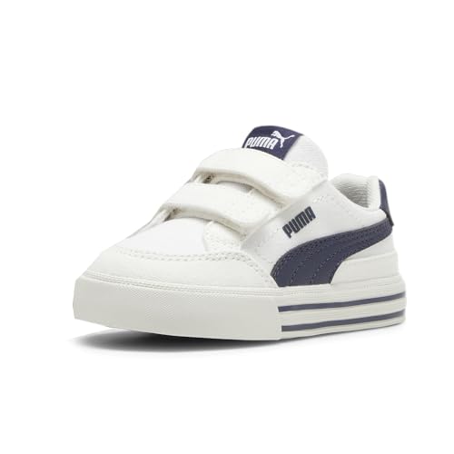 PUMA Infant Boys Court Classic Vulc Fs V Slip On Sneakers Shoes Casual - Blue, White2
