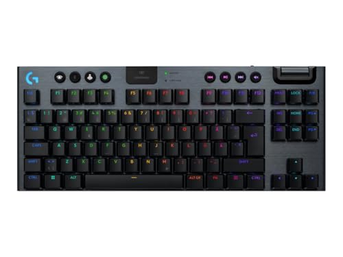 Logitech G915 X Clavier LIGHTSPEED TKL backlit sans fil Bluetooth 5.0 2.4 GHz USB QWERTY Nordique DanoisFinnoisNorvégienSuédois commutateur : GL Linear - vue 2