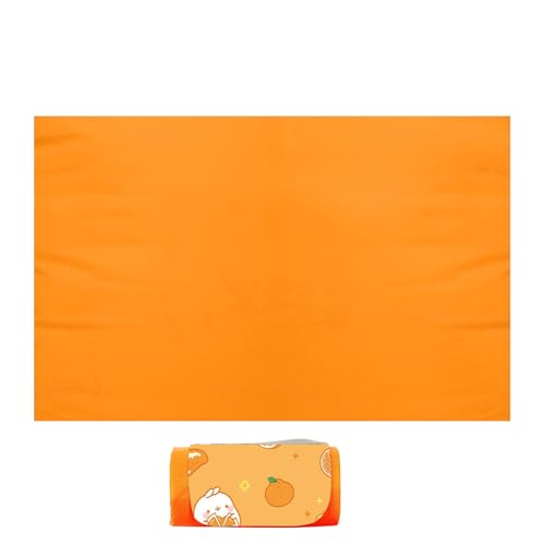 Mixnexorad Manta de Picnic | 150x200 cm Prueba Ligera con Bolsillo,Toallas de Portátiles de Secado Rápido Accesorios para Camping Familiar Adultos Niños
