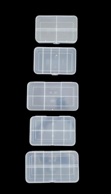 See full amazon price history chart for CSM Jewelry Case Organizer, Rectangular Plastic Storage Box with Dividers, 4/5/6/8/12 Grids, Transparent, Pack of 5 Boxes CSM Jewelry Case Organizer, Rectangular Plastic Storage Box with Dividers, 4/5/6/8/12 Grids, Transparent, Pack of 5 Boxes (B0DCP6DZ8Q) Amazon Price History, Amazon Price Tracker