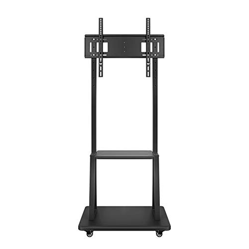 Soporte móvil para TV con altura ajustable para pantalla 32 a 80 pulgadas miniatura 1