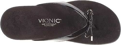 Image of Vionic Women's Rest Bella Toe Post Sandal- Supportive Ladies Orthotic Sandals that include Three Zone Comfort with Arch Support- Flip Flop for Ladies, Medium and Wide Width Size 5-12