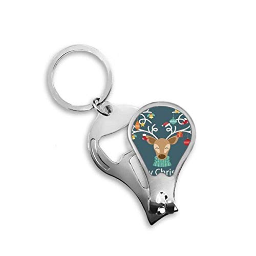 Coupe-ongles élan de Noël l'accessoire de manucure pour vos vacances d'hiver