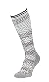 Sockwell Women's Chevron Compression Socks, Medium/Large, Grey