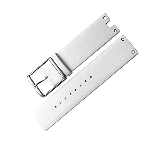 Bracelet de montre pour femme en cuir noir 22mm idéal au quotidien