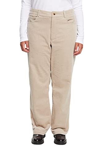 ESPRIT Damen 092ee1b343 Hose, 260/Light Taupe, 36W / 28L EU – Ansicht 2