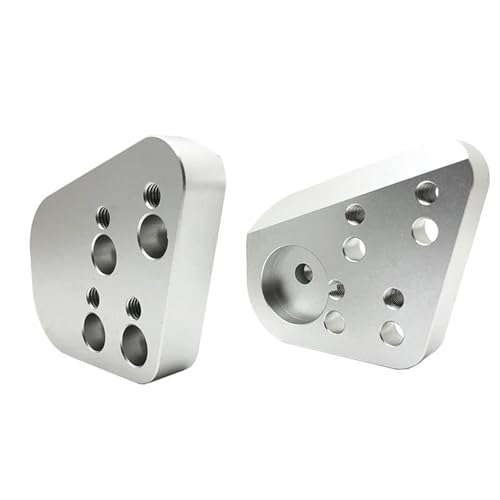 Elevador manillar plateado para moto BMW R1150RT y R1200RT 3