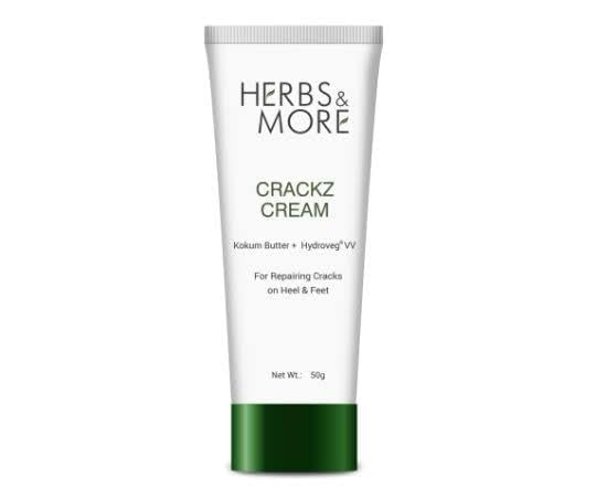 Crackz Cream, 50g | Kokum butter+hydroveg'vv CRACKZ CREAM (Pack of 4) | Foot Cream For Rough, Dry and Cracked Heel, Feet Cream For Heel Repair-image-45