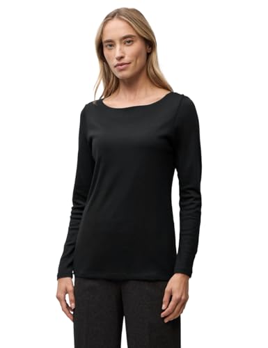 Street One Basic Langarmshirt Black 38 – Ansicht 1