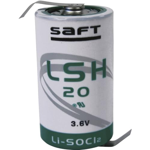 Saft LSH 20 HBG Spezial-Batterie Mono (D) Z-Loetfahne Lithium 3.6V 13000 mAh 1St.