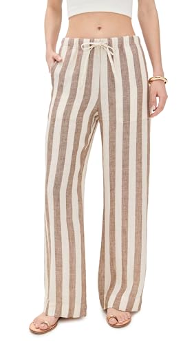 Faherty Women's Palma Linen Drawstring Pants