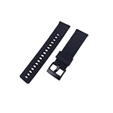 GJZISBKLB Accessori for cinturini in silicone compatibili con Sparta BARO Outdoor Sports, braccialetti in gomma da polso for uomo e donna(Coal Black)