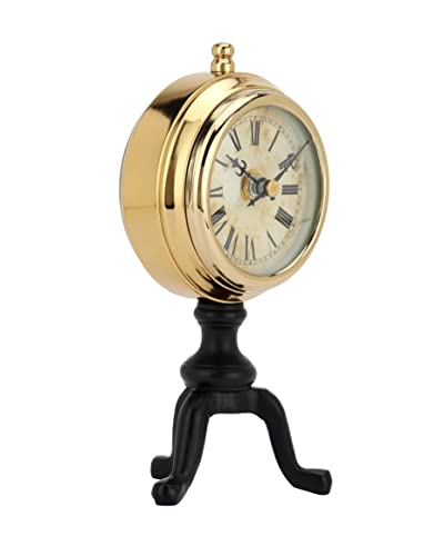 Image of Decor de Maison Handcrafted Chrono Aesthetic Table Clock for Home Decor /Office, Desk, Living Room, Bedroom, Study Room, Kids Room | Silent Analog Table Clock | Best for Gifting (8 inches Height)