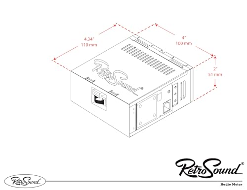RetroRadio compatible Buick Skylark 1968-72 Bluetooth AUX AM/FM miniatura 3