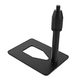 Abaodam 属製卓上マイクスタンド 長方形ベース デスク用ユニバーサルマイクホルダー ライブ配信 カラオケ 録音向け