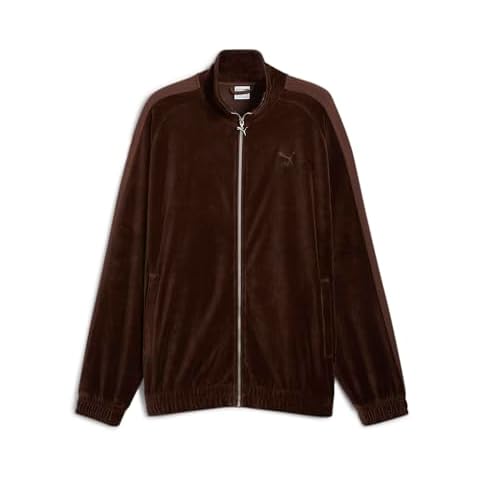 PUMA Men's T7 Oversized Velour Track Jacket Cover