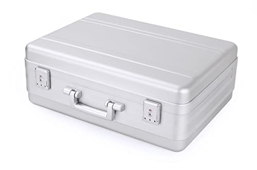Mallette en aluminium 18 pouces pour ordinateur et matériel photo de voyage