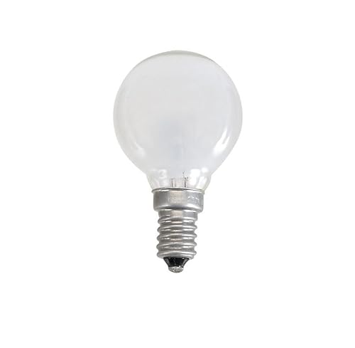 10 Pack 40w Opal Golf SES Small Edison Screw Light Bulbs