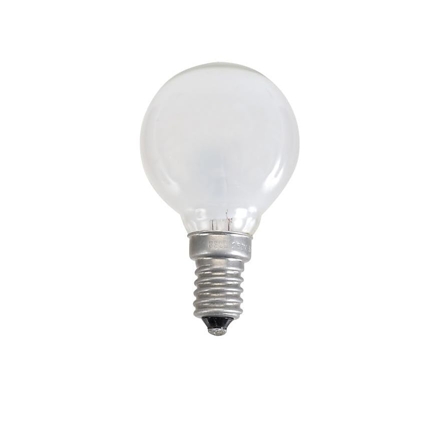 10 Pack 40w Opal Golf SES Small Edison Screw Light Bulbs