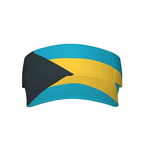Vintage Flag Bahamas Flag Hats Mens Womens Sun Visors Sports Bahamas Sun Visor Hats Summer Protection Cap & Hats