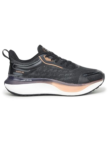 Image of ABROS Hook Running Sports Shoes Breathable Upper Fly-Knit with Hyperfused Sole Memory Foam Insole Casual Walking & Gym Shoes for Mens