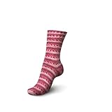 Das pflegeleichte Sockengarn im Rundknäuel mit einer Lauflänge von ca. 420m/100g Knäuel eignet sich zum Stricken & Häkeln und für eine Nadelstärke von 2-3mm / Wolle in bunten Farben erhältlich