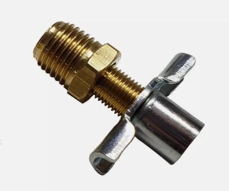 5Pcs PK-M- 1851095 DT Radiator Drain Tap Replacement for (1/4" NPT) Fits Ford, MF