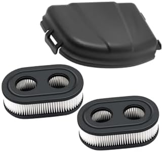 Lawn Mower Air Filter Cover – Are You Missing These Key Features? 4 593260 Air Filter with 595658 Air Cleaner Cover for Briggs and Stratton 798452 334404 093J02 09P700 103M02 104M02 675EXI Engines Parts Toro Recycler 22 and Troy Bilt TB110 TB200 Lawn Mower