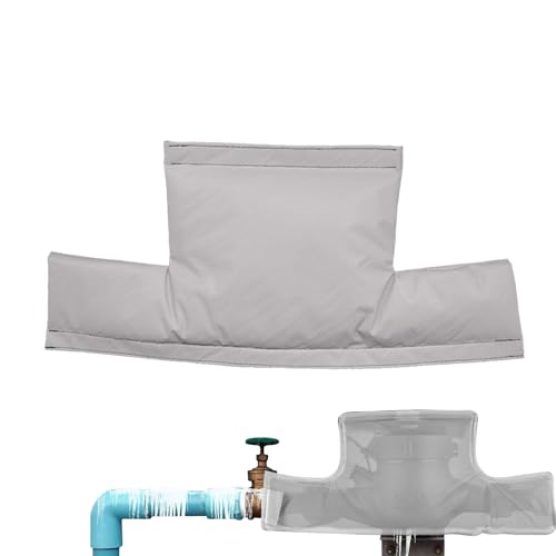 Wasserzähler - Wiederverwendbarer Frostsicherer Baumwollschutz 300 g | Schutzabdeckung gegen Einfrieren von Winterwasserleitungen aus Oxford-Gewebe für Propi