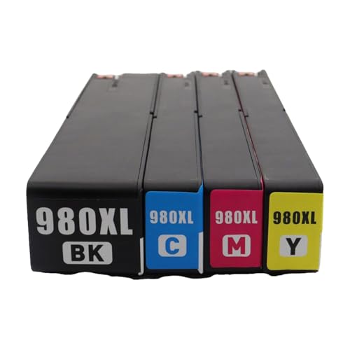 Cartouche d'encre 980XL magenta pour imprimante HP OfficeJet Enterprise X555dn et X585dn