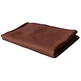 Polar Fleecedecke Toffee 130 x 160 cm – kuschelig warm, hautfre&lich, schnelltrocknend, leicht zu pflegen, in 13 Farben, leicht & vielseitig für Sofa, Reisen, Picknick & Outdoor