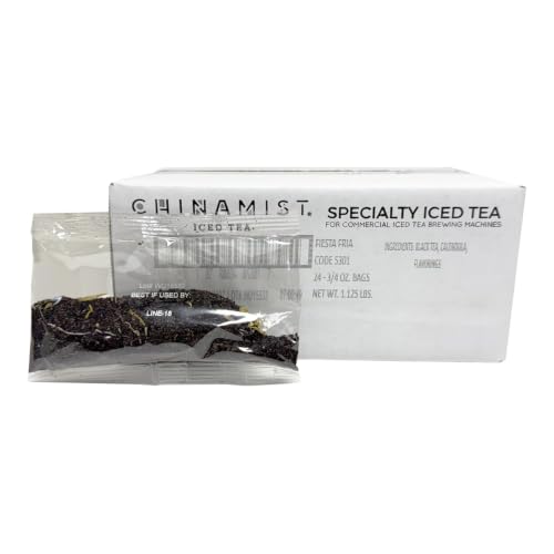China Mist Fiesta Fria Loose Leaf Black Tea, Strawberry Guava, 24...