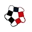 Black-2, Red-2 & Blue-1