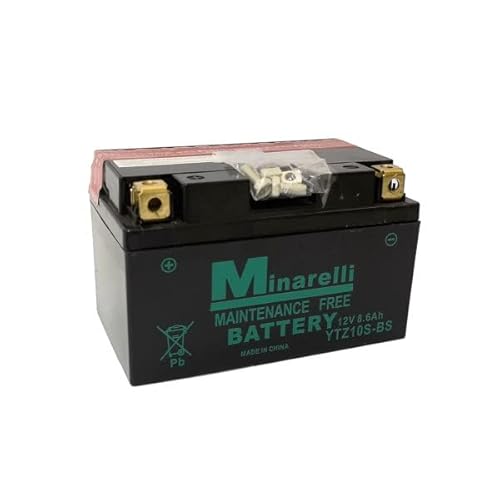 Batteria motorparts minarelli ytz10s-bs 12v 8,6ah
