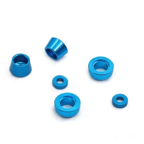 RCJ[̌ For Tamiya For TT02 For TT-02 1/10 ^XeAOtWubVOKXPbg 1Zbg RCJ[AbvO[hANZT[p[cɓK(Blue)