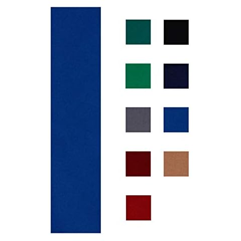 Accuplay 20 oz Pre Cut Pool Table Felt - Billiard Cloth Blue for 8' Table Cover