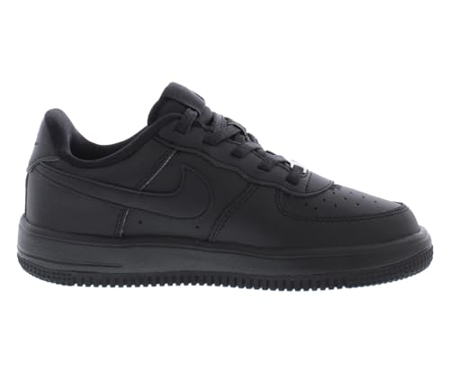 Nike Force 1 Low EasyOn Little Kids' Shoes (FN0237-001, Black/Black/Black) Size 1