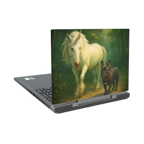 Vinyle Autocollant Dell Inspiron 15 7000 P65F Skin Licorne