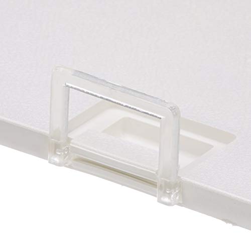 Seachoice White Handle Hatch, 10 In. X 20 In, Stainless Steel Hinge #TOP3
