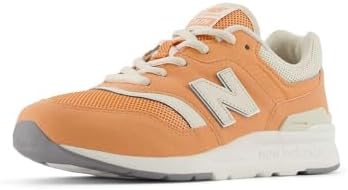 New Balance 997H V1 Lace-up Sneaker, Copper/Linen/Sea Salt, 6 US Unisex Big Kid