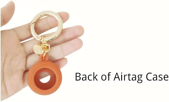 tenghong2021 3D Donuts Dessert Silicone Cover for Airtag Case Keychain Holder Anti-Lost Shockproof Protective Cover image 5
