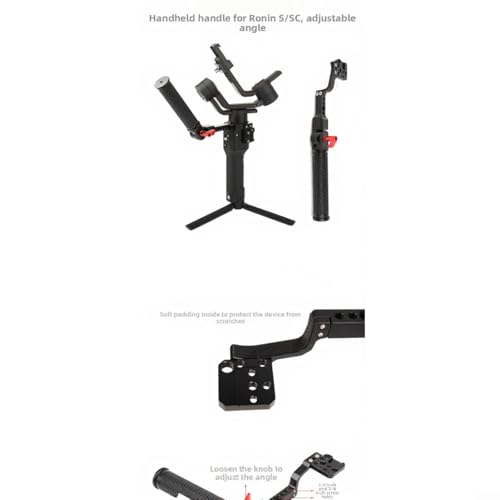 Empuñadura de metal ajustable para estabilizador Ronin S C2 7