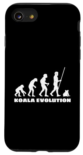 Koala Evolution Funny Australian Marsupial Australia Day �R�A�� �X�}�z�P�[�X iPhone SE (2020) / 7 / 8 �p