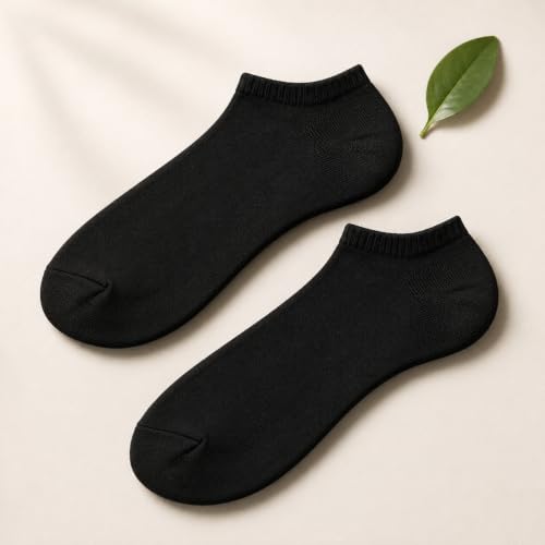 TMEEIHNSS 30 Pairs Men Ankle, Low Breathable Casual, Sports, Thin Athletic Short Sock Bulk (black), 18 (US, Alpha, Large, Big, Short, 30, black) by TMEEIHNSS - Used condition - Image 2