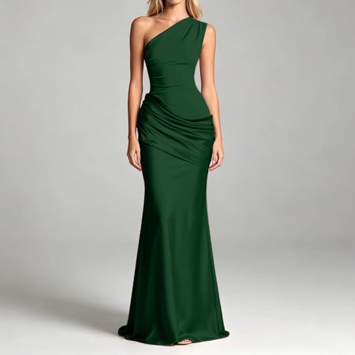 Robe épaules dénudées sans manches style bodycon et trapèze - 2