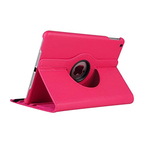 Image of Mcart Rotate Flip ipad Cover iPad 9.7 case 2018 /2017 5th ipad case 6th Generation Dark Pink