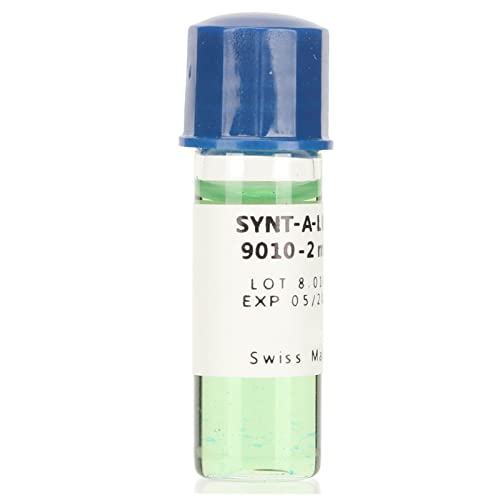 ZJchao Watch Synthetic Oil, 9010A Watch Lubricating Oil Watch Mechanical Synthetic Oil for Balance Bearing Light Green 2ml