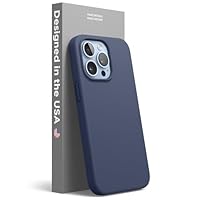 elago Silicone Liquido Custodia Cover Compatibile con iPhone 13 Pro Case (6.1'), Cover Protettiva...
