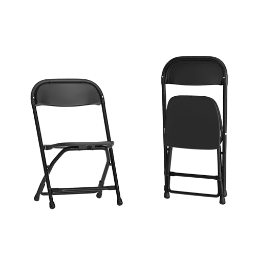 Flash Furniture 2-Pack Kids Black Folding Chair