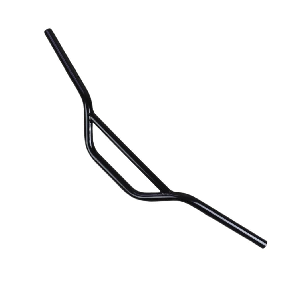 Lenkerriser Motorrad Motorrad 22mm Lenker Querstange Passend für CG125 Scrambler 7/8 Cafe Racer Lenker Für Verstärkt(Black)